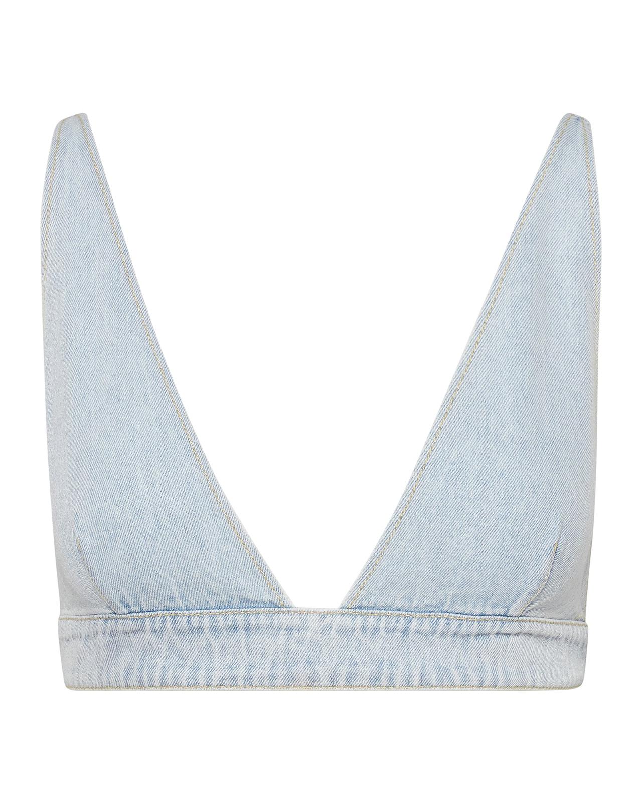 Steve Madden KENDRA BRA TOP Női Felsők Denim | 935MEORZP