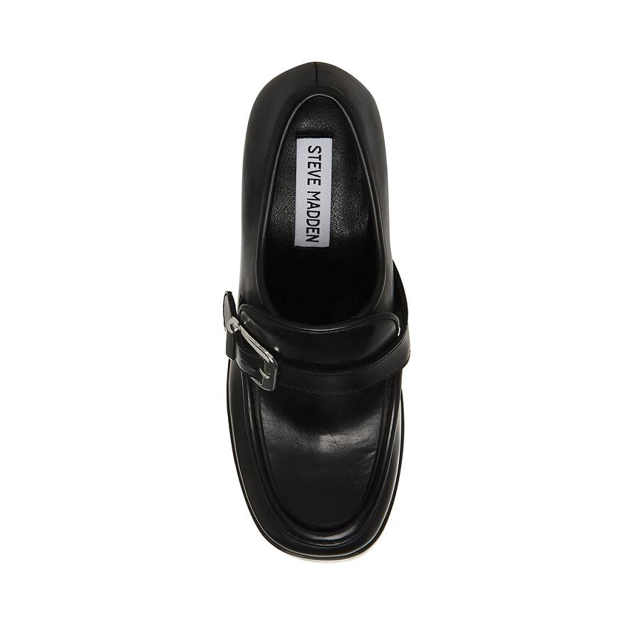 Steve Madden KERIGAN Női Loafer Cipő Fekete | 978MKGYJI