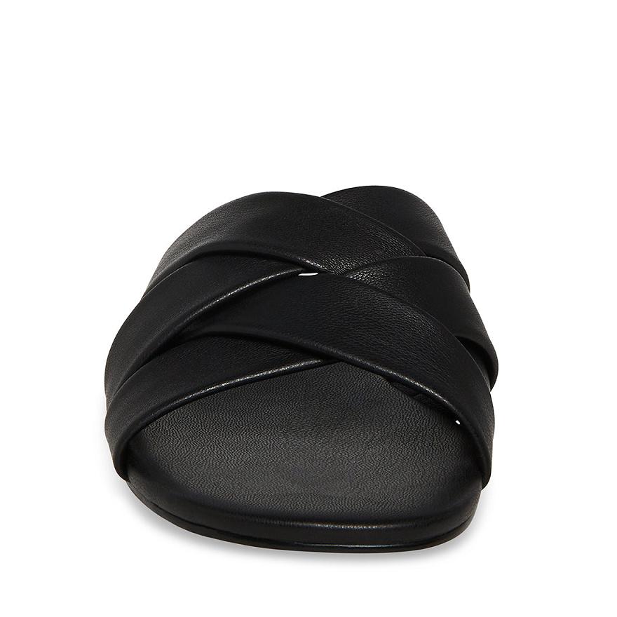 Steve Madden KESSY Női Papucs Fekete | 823YXOBTN