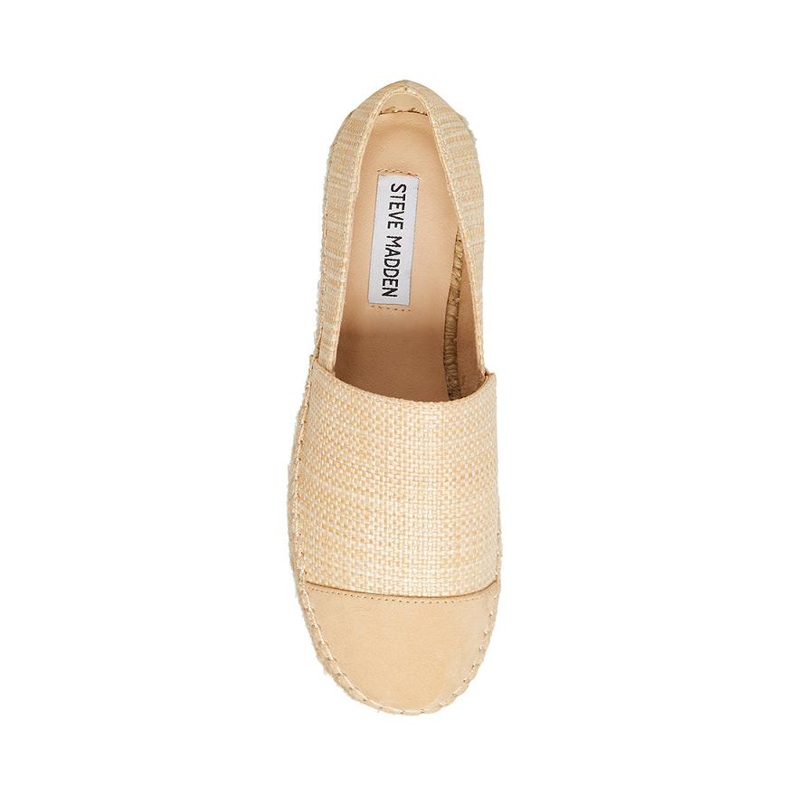 Steve Madden KITT Női Balerina Cipő Bézs | 285YGACXO
