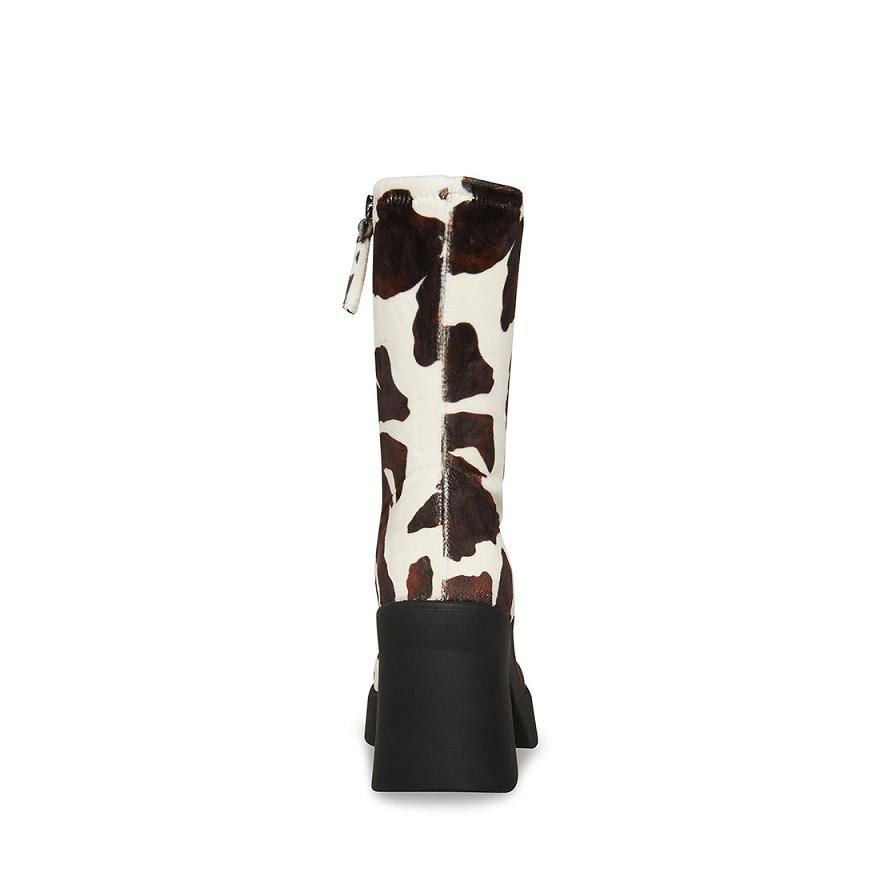 Steve Madden KLAYTON Női Bokacsizma Barna Barna | 259NJXKQI