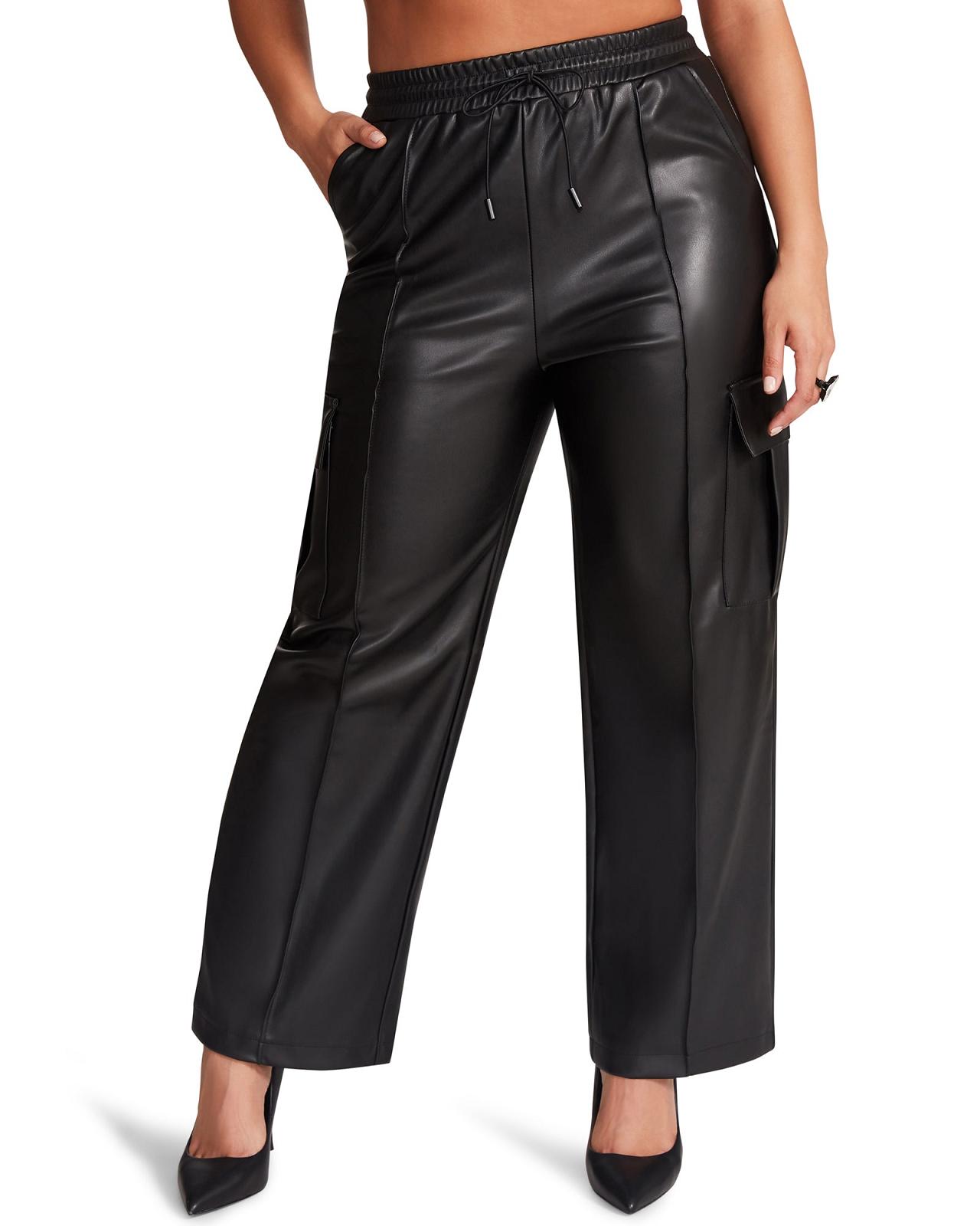 Steve Madden KOURT PANT Női Alsók Fekete | 265JYEPCD