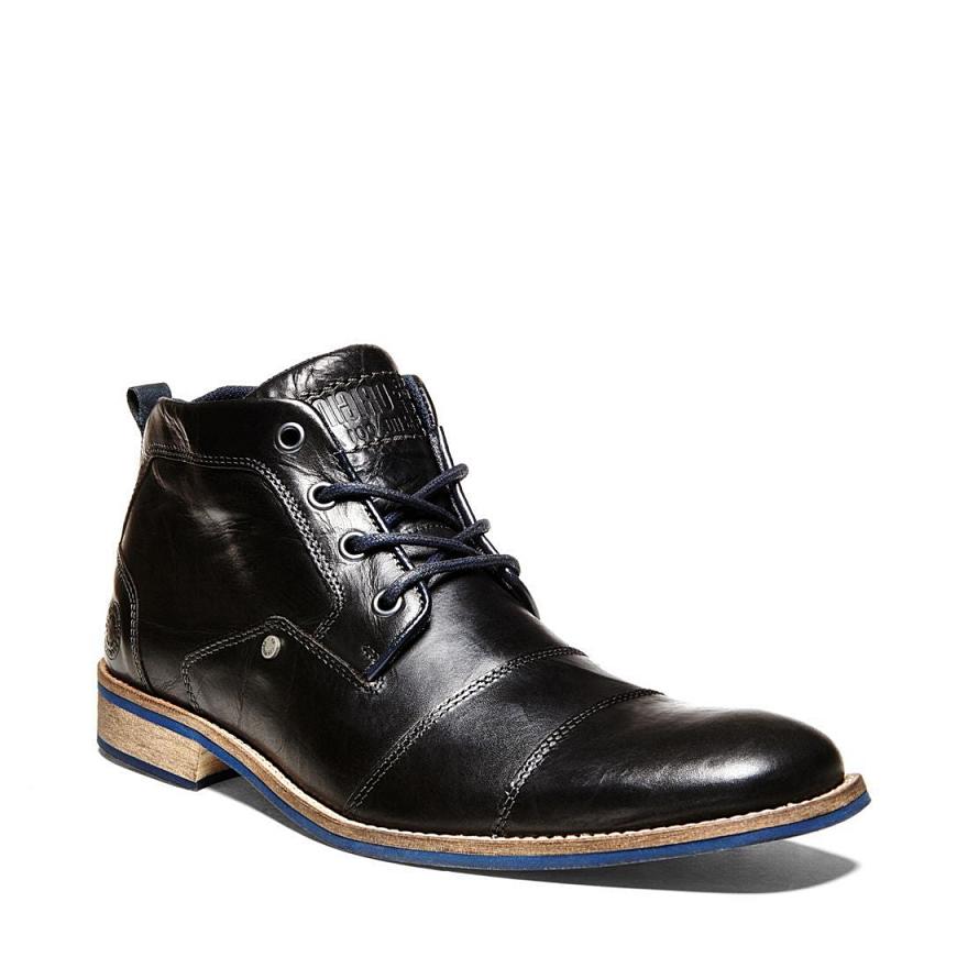 Steve Madden KRAMERR Férfi Csizma Fekete | 408RYHMSU