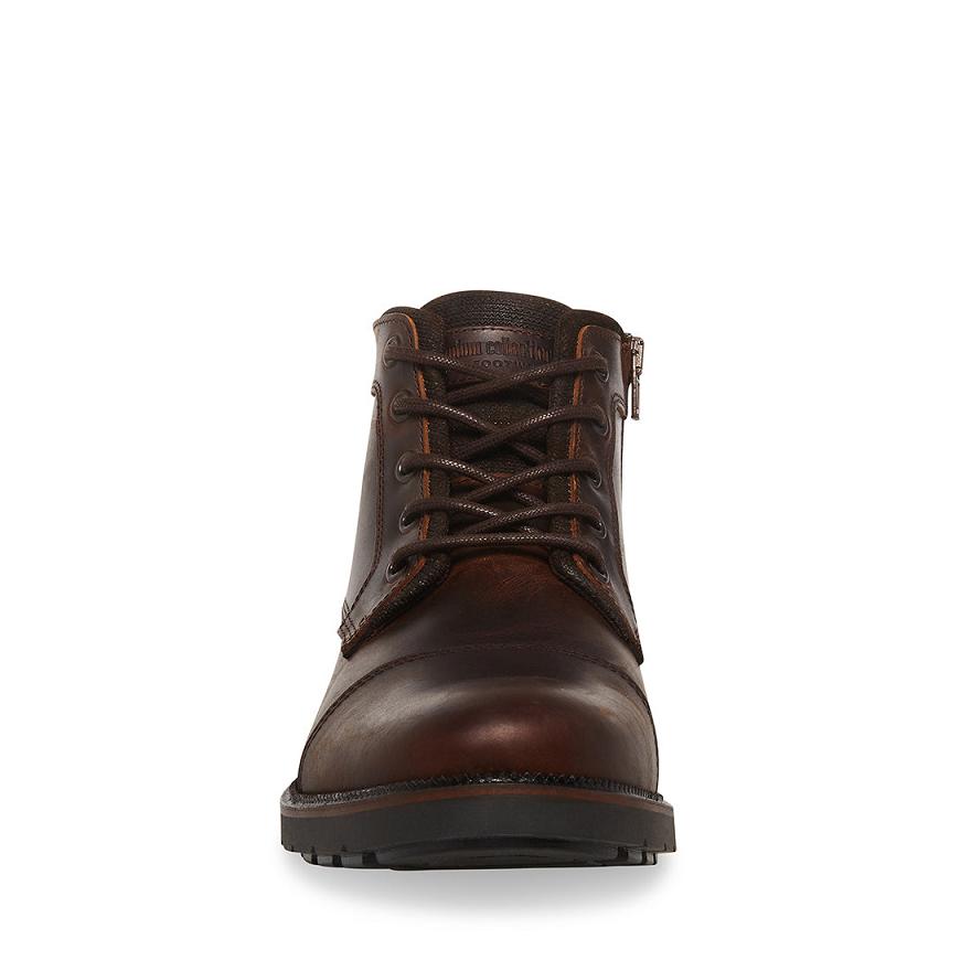 Steve Madden LANIER Férfi Csizma Barna | 096JLXUGE