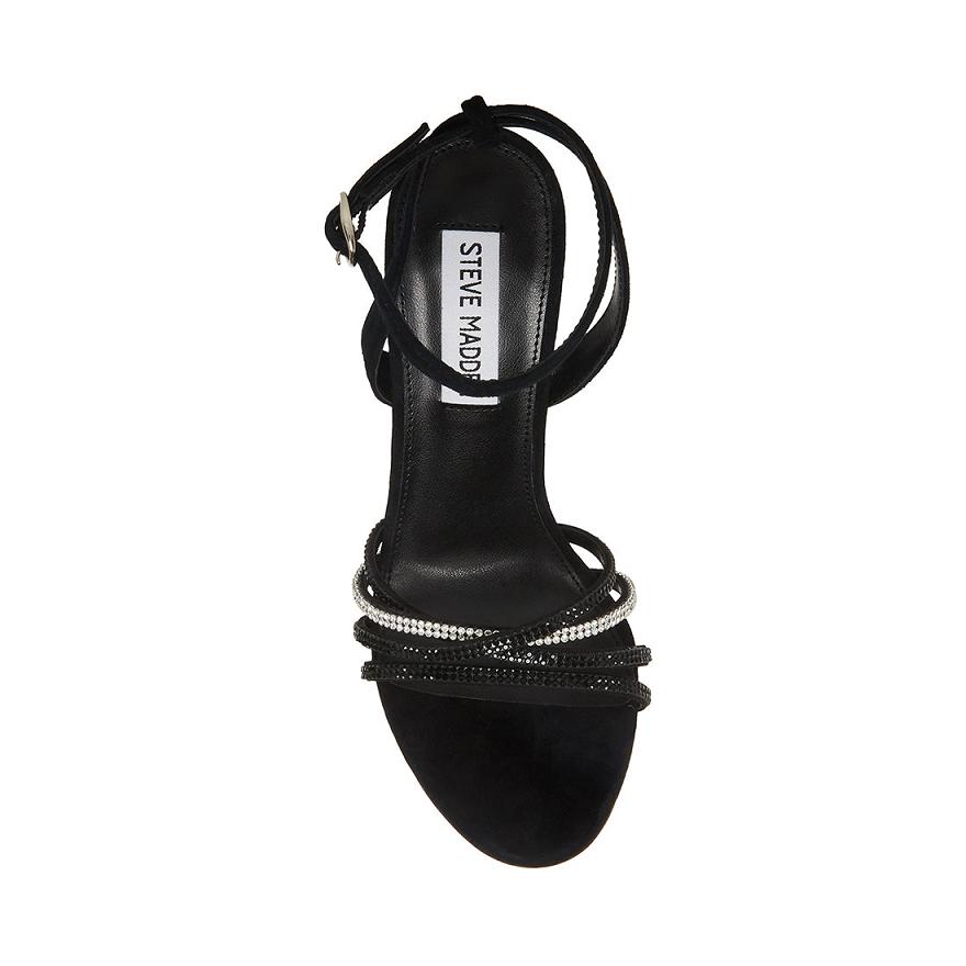 Steve Madden LARA Női Magassarkú Fekete | 861ZCOPSI