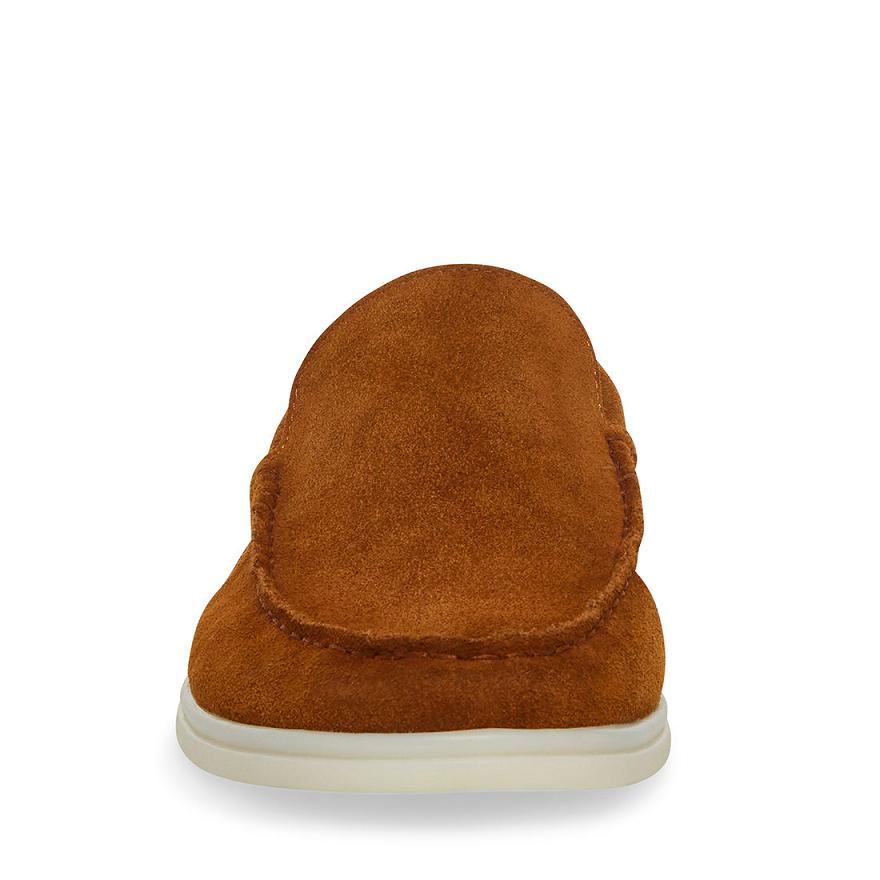 Steve Madden LARKEN Férfi Loafer Cipő Barna | 165QICRVW