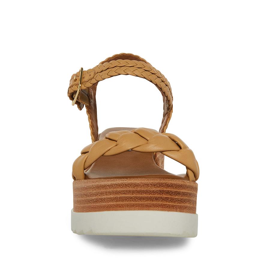 Steve Madden LARSEN Női Szandál Barna | 234SDFQMO