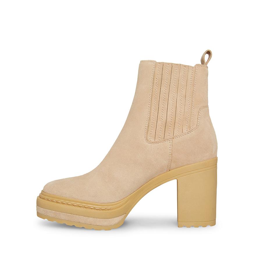 Steve Madden LENNY Női Bokacsizma Barna | 948FRJVUZ
