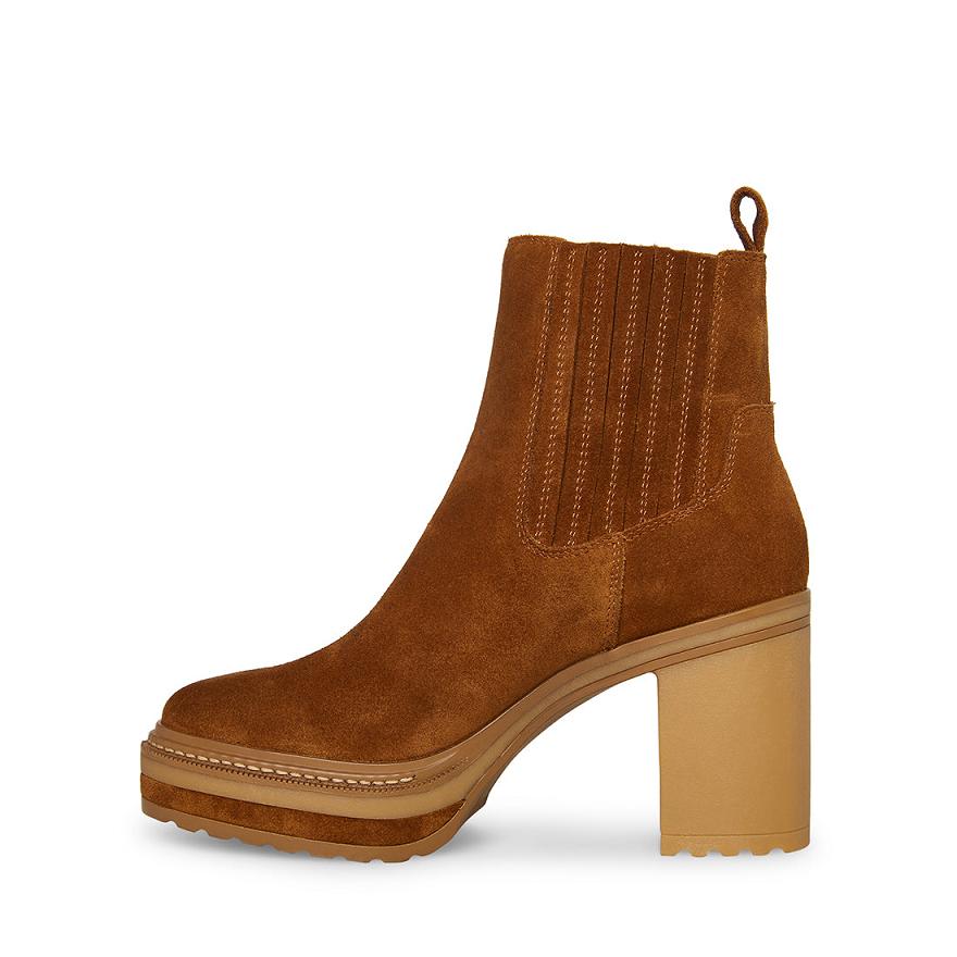Steve Madden LENNY Női Chelsea Csizma Barna | 350XKAWRF