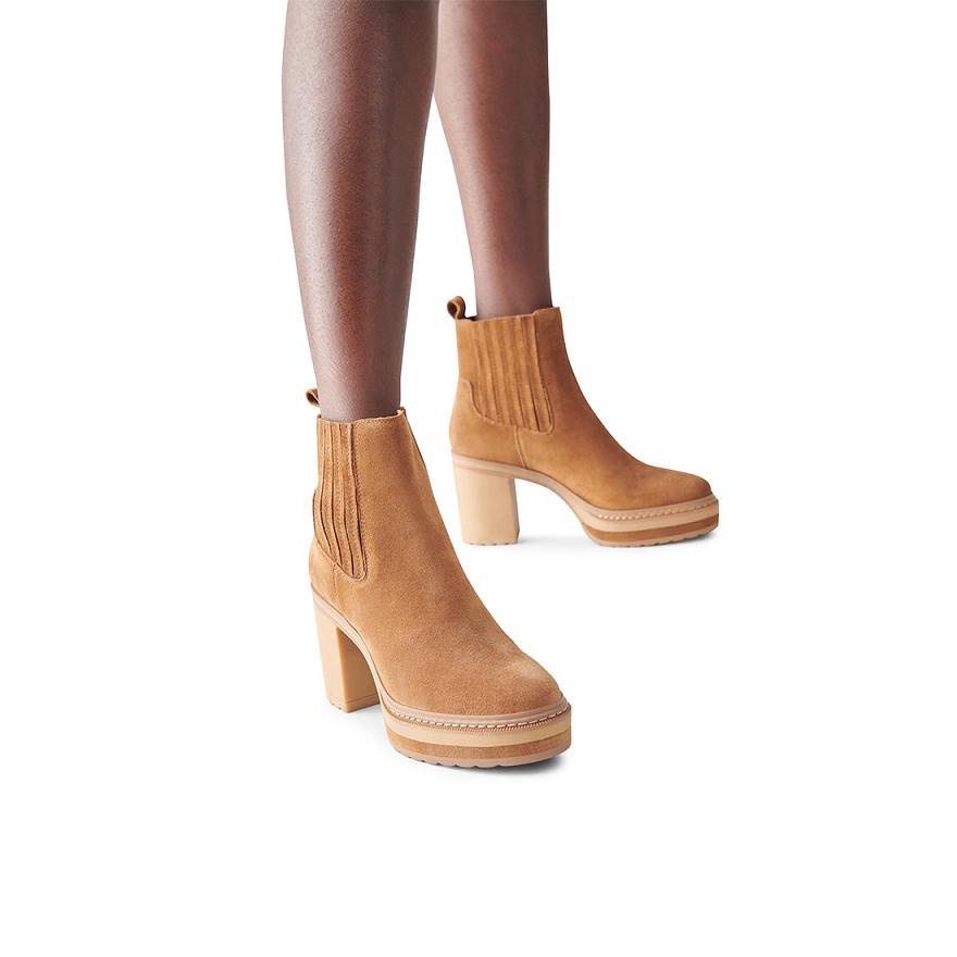 Steve Madden LENNY Női Chelsea Csizma Barna | 350XKAWRF