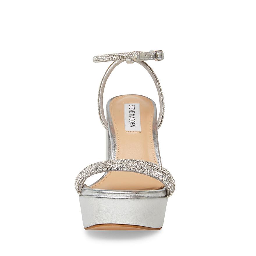 Steve Madden LOFTY Női Magassarkú Titán | 640WVXEDM