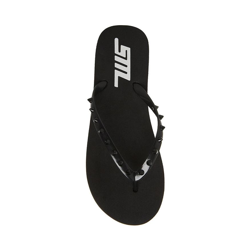 Steve Madden LUMI Női Szandál Fekete | 138WPKTZS