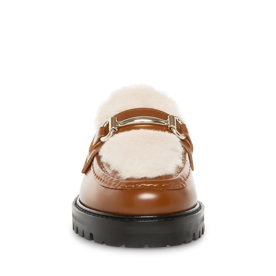 Steve Madden MARIANNA Női Loafer Cipő Barna | 671HEPCOB