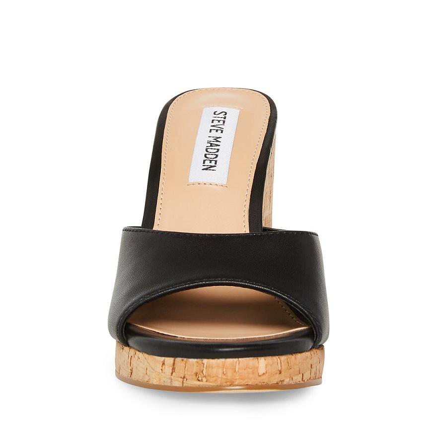 Steve Madden MARVELOUS Női Szandál Fekete | 215AWMXBP