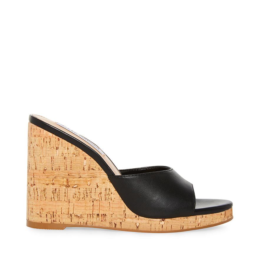 Steve Madden MARVELOUS Női Szandál Fekete | 215AWMXBP