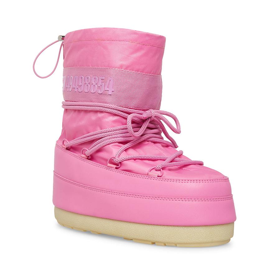 Steve Madden MAV Női Csizma Rózsaszín | 705UBVAHF