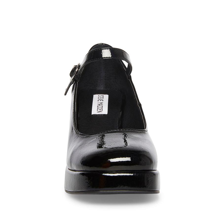 Steve Madden MINGLE Mary Jane Női Platform Cipő Fekete | 219VSJEPX