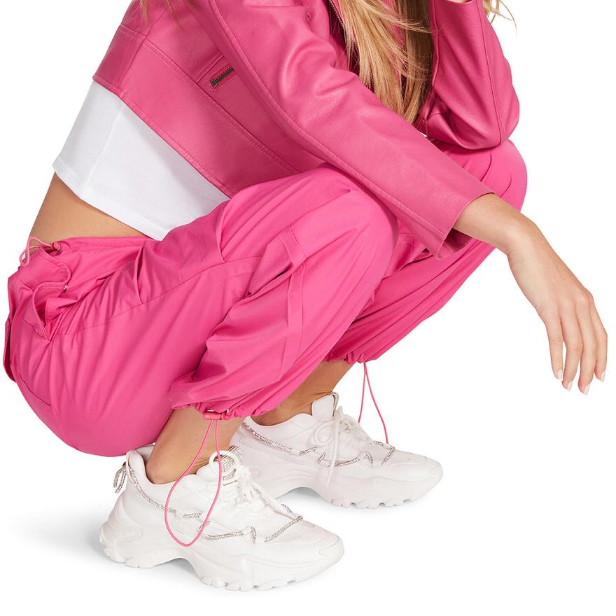 Steve Madden MIRACLES Női Sportcipő Fehér | 820QVUPTX