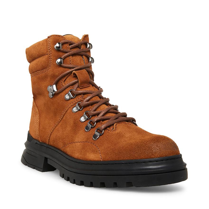 Steve Madden MONTY Férfi Csizma Barna | 857WEBTYJ