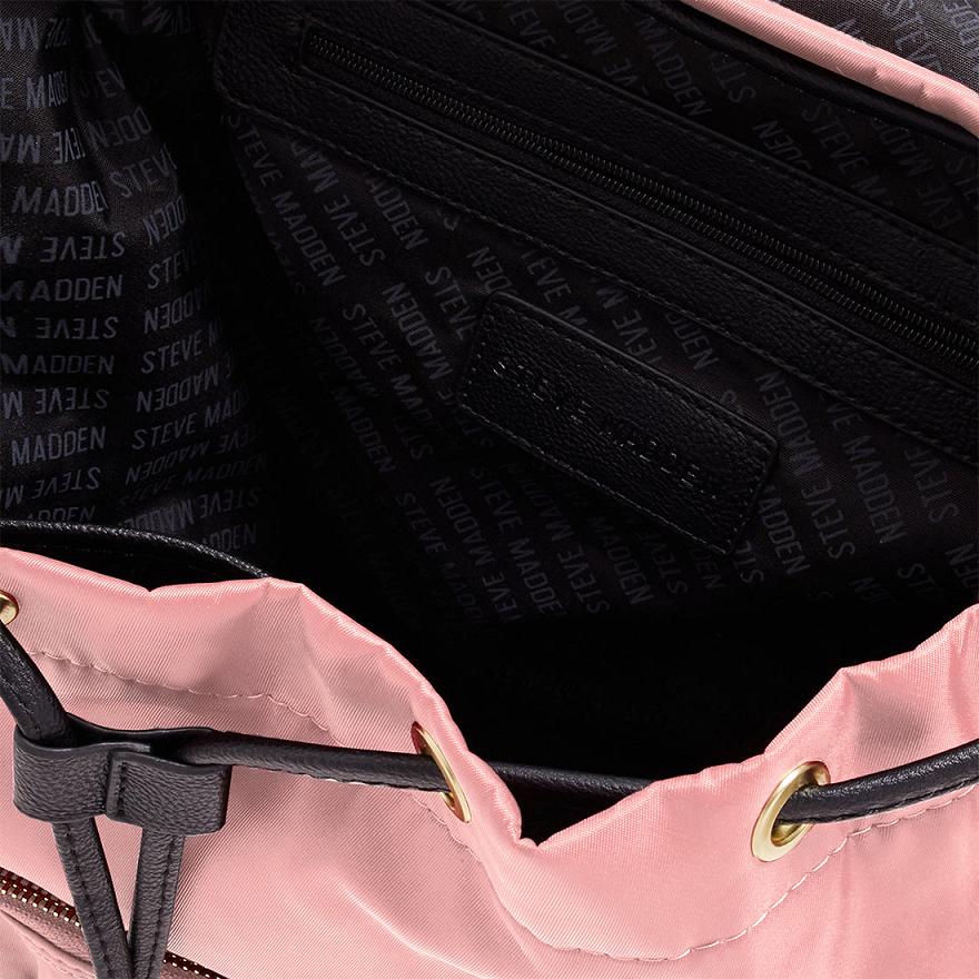 Steve Madden NYLON BACKPACK Női Hátizsák Blush | 768CWNRSJ