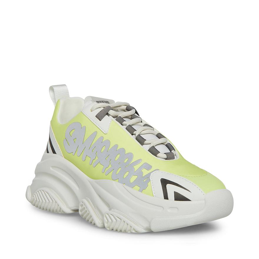 Steve Madden PEAK Sneakers Női Sneaker Világos Zöld | 380DJMNPG