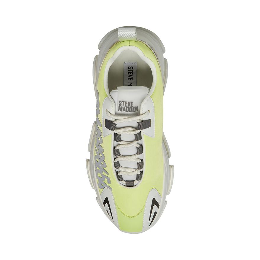 Steve Madden PEAK Sneakers Női Sneaker Világos Zöld | 380DJMNPG