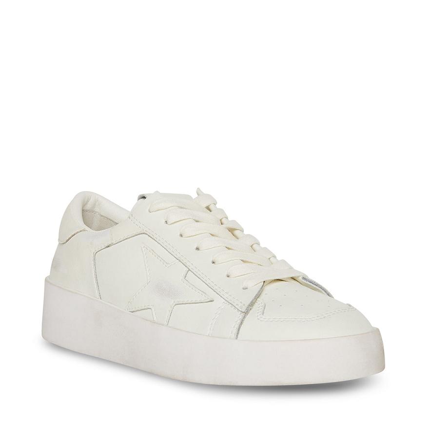 Steve Madden PERONA Sneakers Női Sneaker Fehér | 135TZVQXA