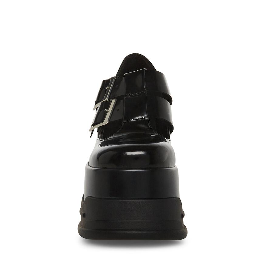 Steve Madden PHASE Mary Jane Női Loafer Cipő Fekete | 078BLJDUX