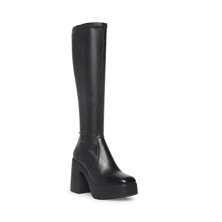 Steve Madden PHOENIX Női Platform Cipő Fekete | 613FOXPSN