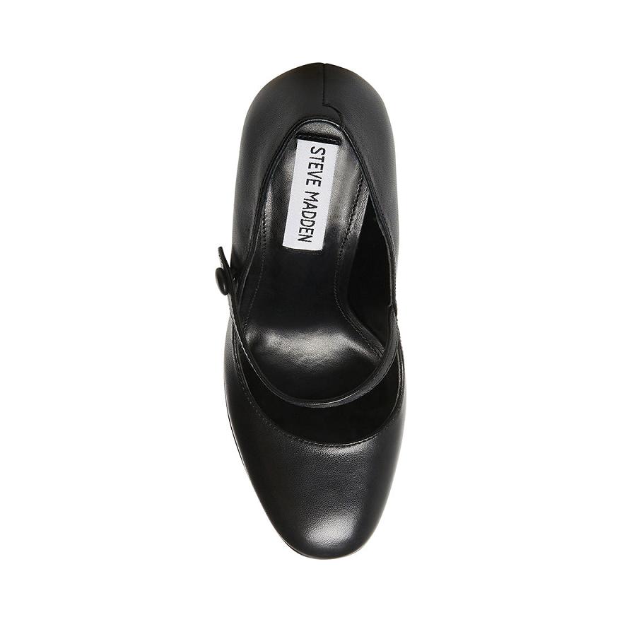 Steve Madden PRISILA Mary Jane Női Platform Cipő Fekete | 694CEXZBM