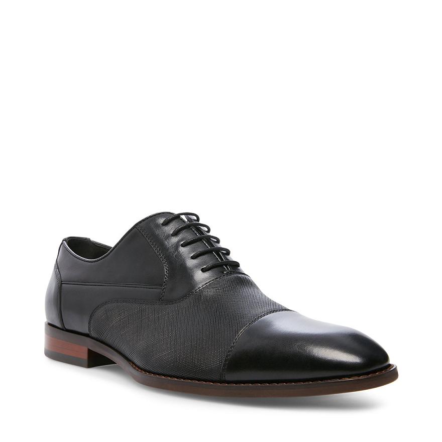 Steve Madden PROCTOR Férfi Cipő Fekete | 423RKOTPB