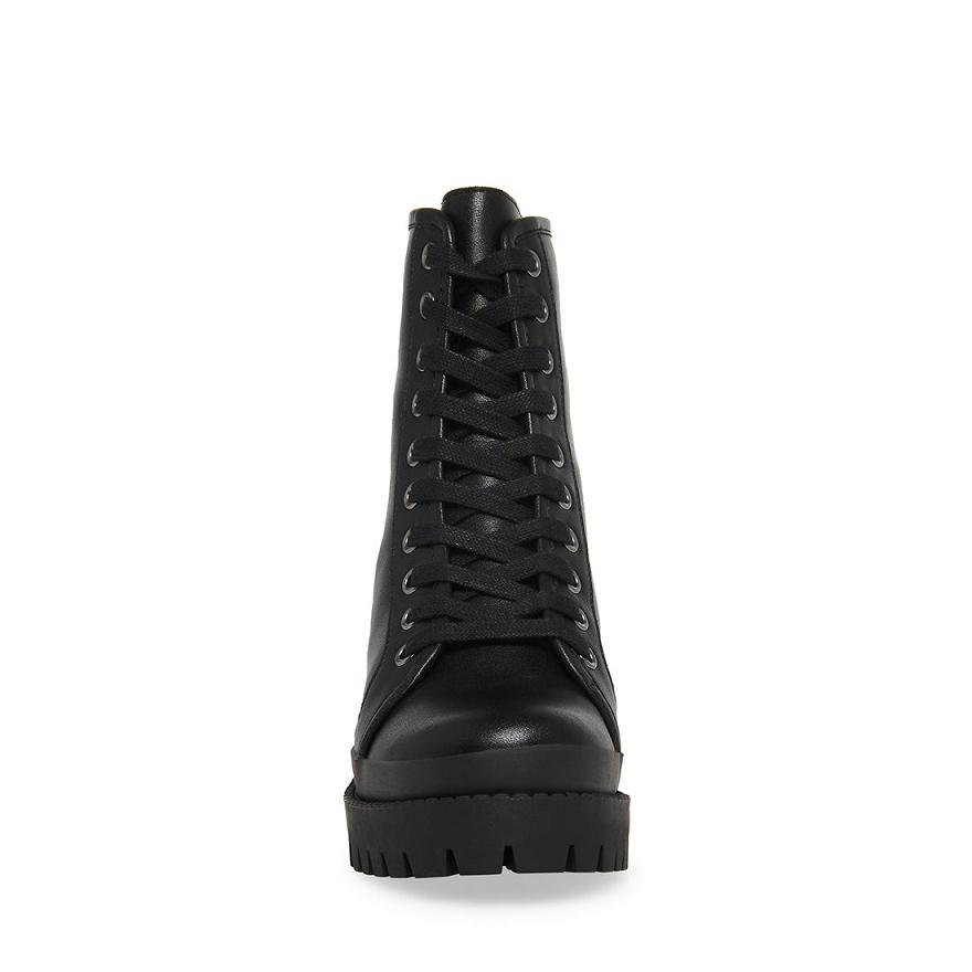Steve Madden PROVIDE Női Platform Cipő Fekete | 836YUJGCT