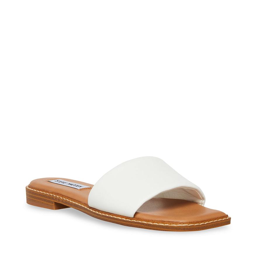 Steve Madden RA Női Szandál Fehér | 896LBRYWJ