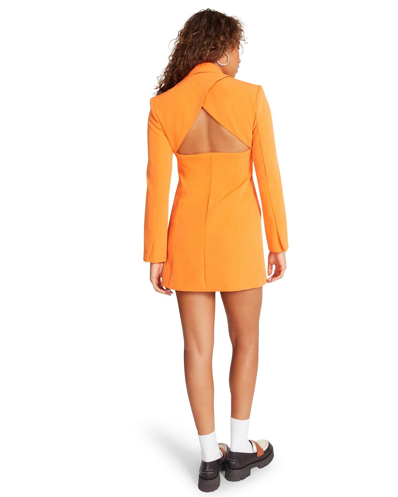 Steve Madden REAGAN DRESS Női Ruha Narancssárga | 718WJQIFP