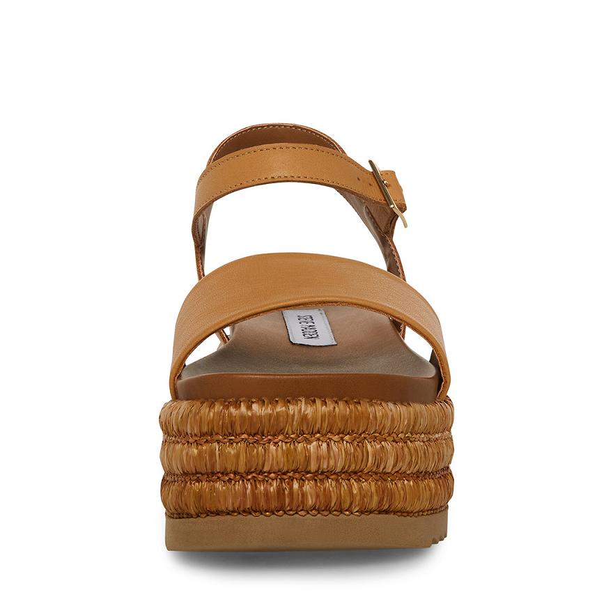 Steve Madden RILEY Női Szandál Barna | 753RUTLXC