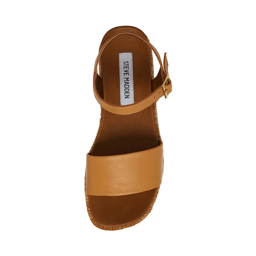 Steve Madden RILEY Női Szandál Barna | 753RUTLXC