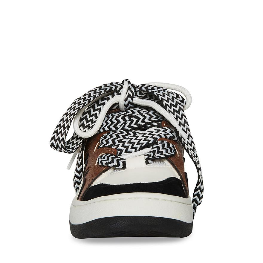 Steve Madden ROARING Sneakers Női Sneaker Barna Színes | 861DRIZNP