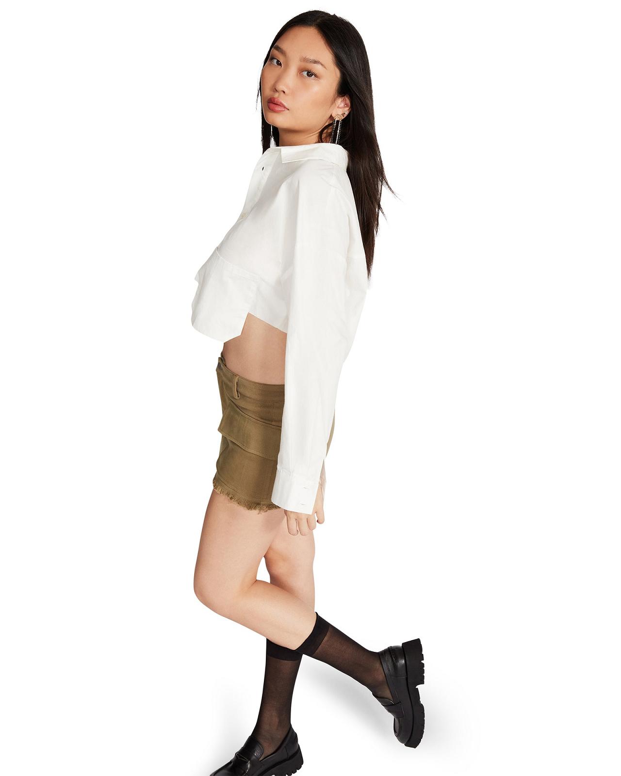 Steve Madden RYLIE TOP Női Ingek Fehér | 382KSTZQY