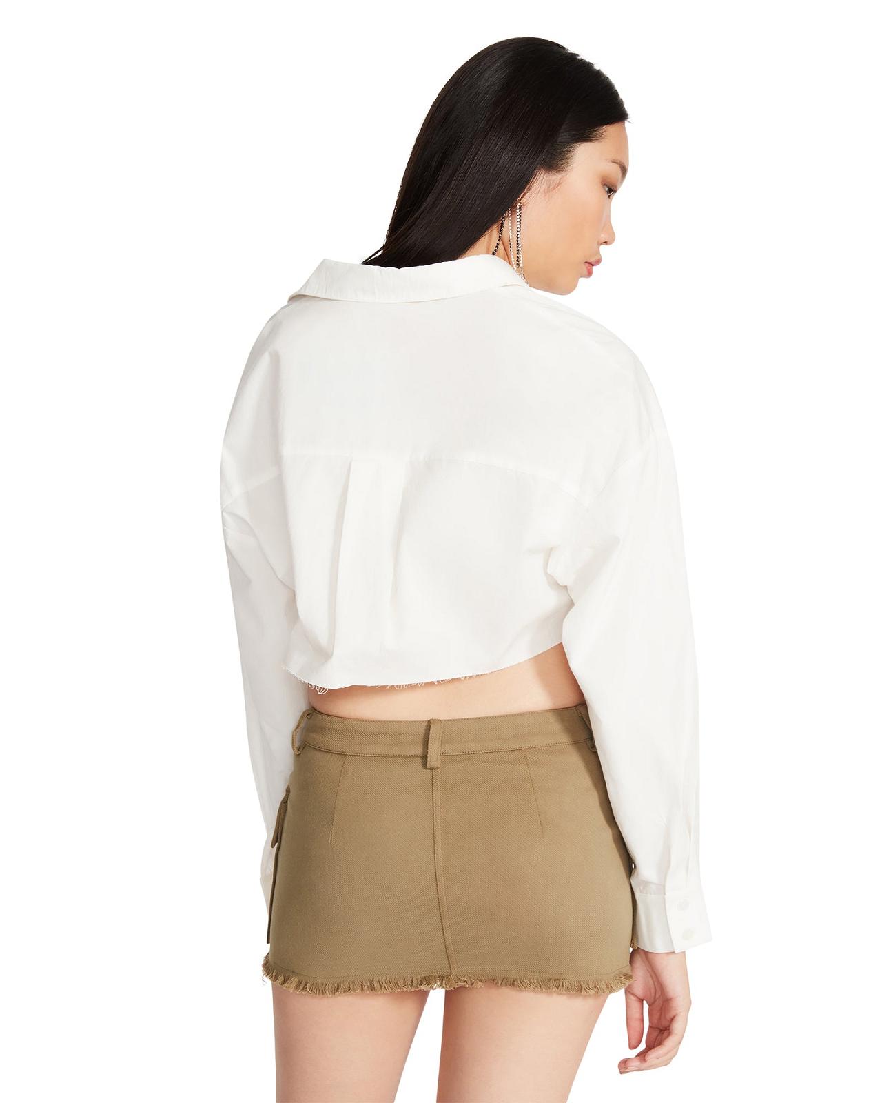 Steve Madden RYLIE TOP Női Ingek Fehér | 382KSTZQY