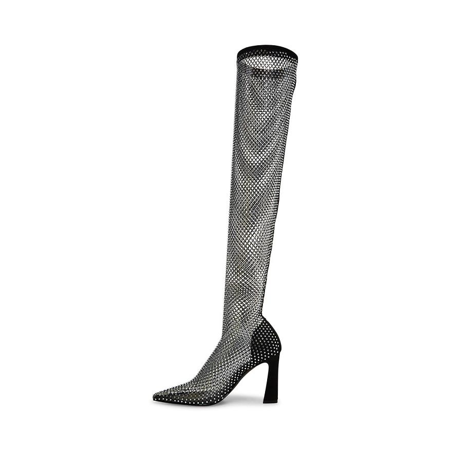 Steve Madden SAPPHIRE Női Hosszú Szárú Csizma Szürke | 328WYLGRF