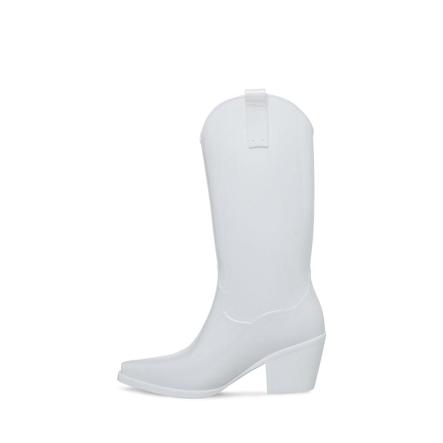 Steve Madden SHALLOW Női Csizma Fehér | 692YEPQUX