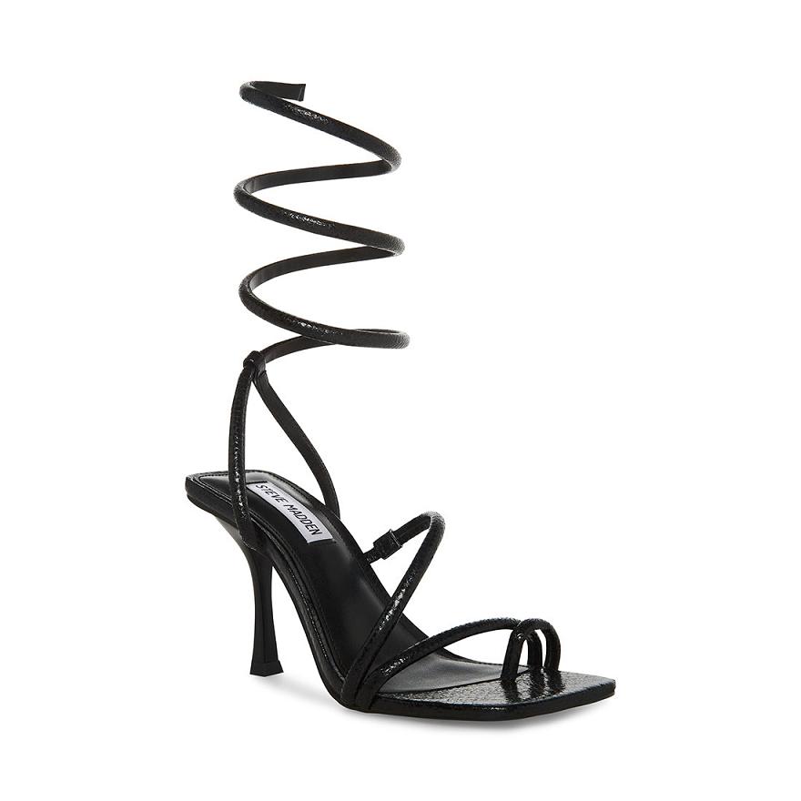 Steve Madden SHANTELLE Női Magassarkú Fekete | 015OYSPIU