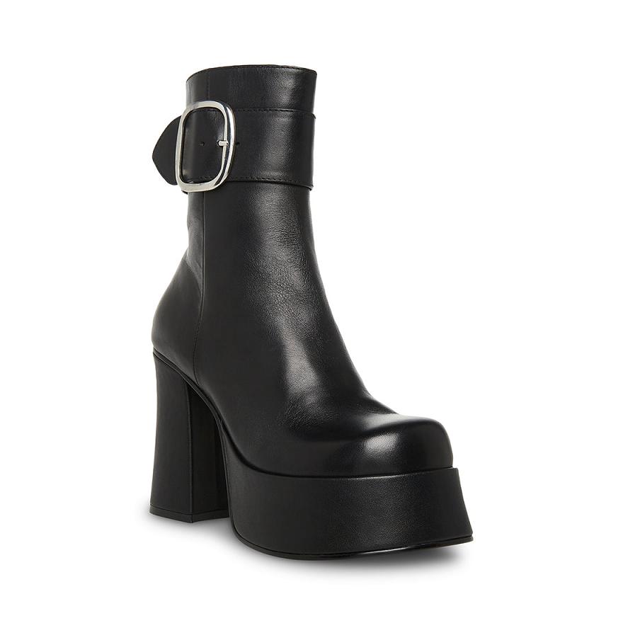 Steve Madden SIREN Női Platform Cipő Fekete | 604RSOBPX