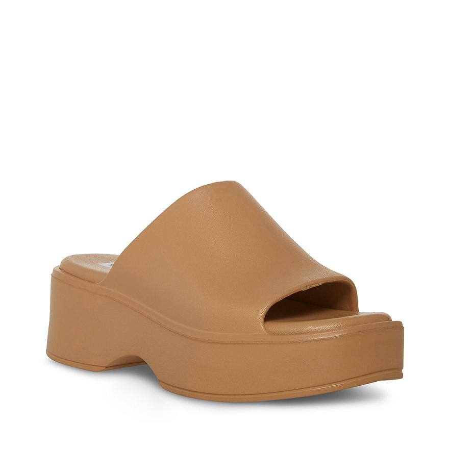 Steve Madden SLINKY-J Női Papucs Barna | 168DSQWBT