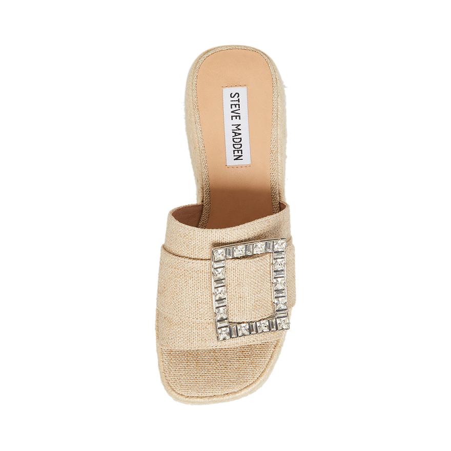 Steve Madden SOLANA Női Szandál Bézs | 703DEOBWP