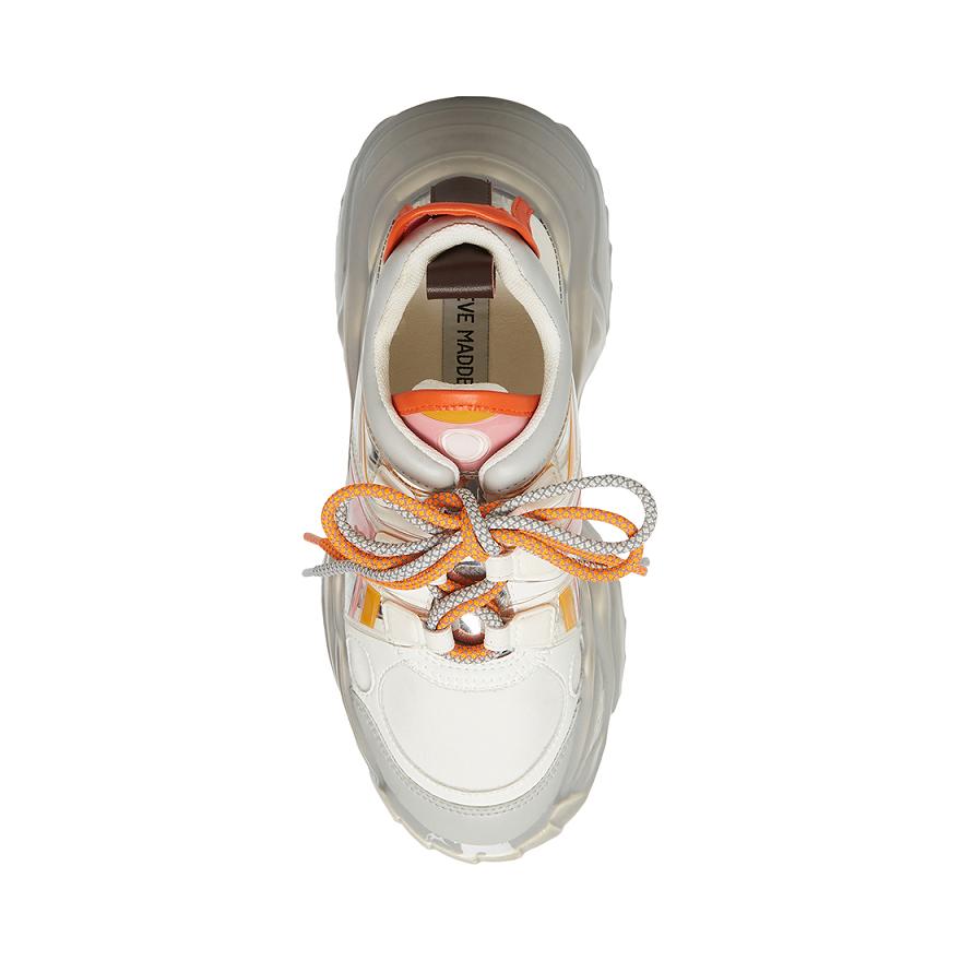 Steve Madden SPRINT Sportcipős Női Sportcipő Fehér Színes | 567KTALYO