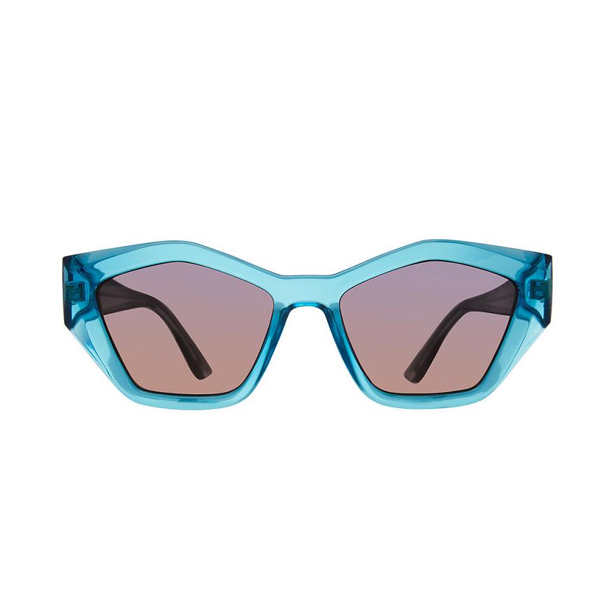 Steve Madden STACIA SUNGLASSES Női Napszemüveg Kék | 524BAGREU