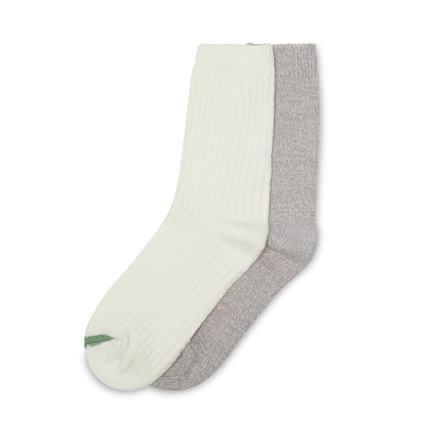 Steve Madden SUPER SOFT CREW Női Zokni Fehér Színes | 589RNQZML