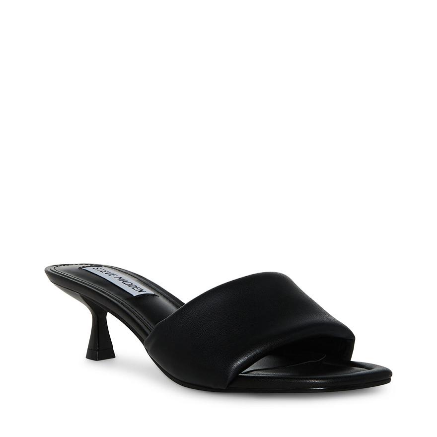 Steve Madden SYRAH Női Magassarkú Fekete | 521WYHETO