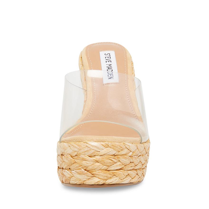 Steve Madden TABITHA Női Mule Cipő Clear | 453ICOMXQ
